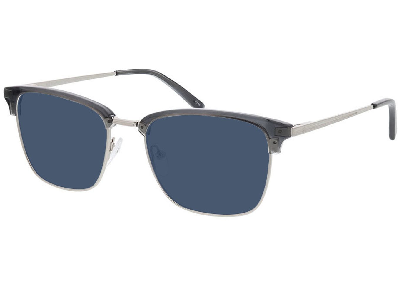 Tupelo - blau-grau Sonnenbrille mit Sehstärke, Vollrand, browline