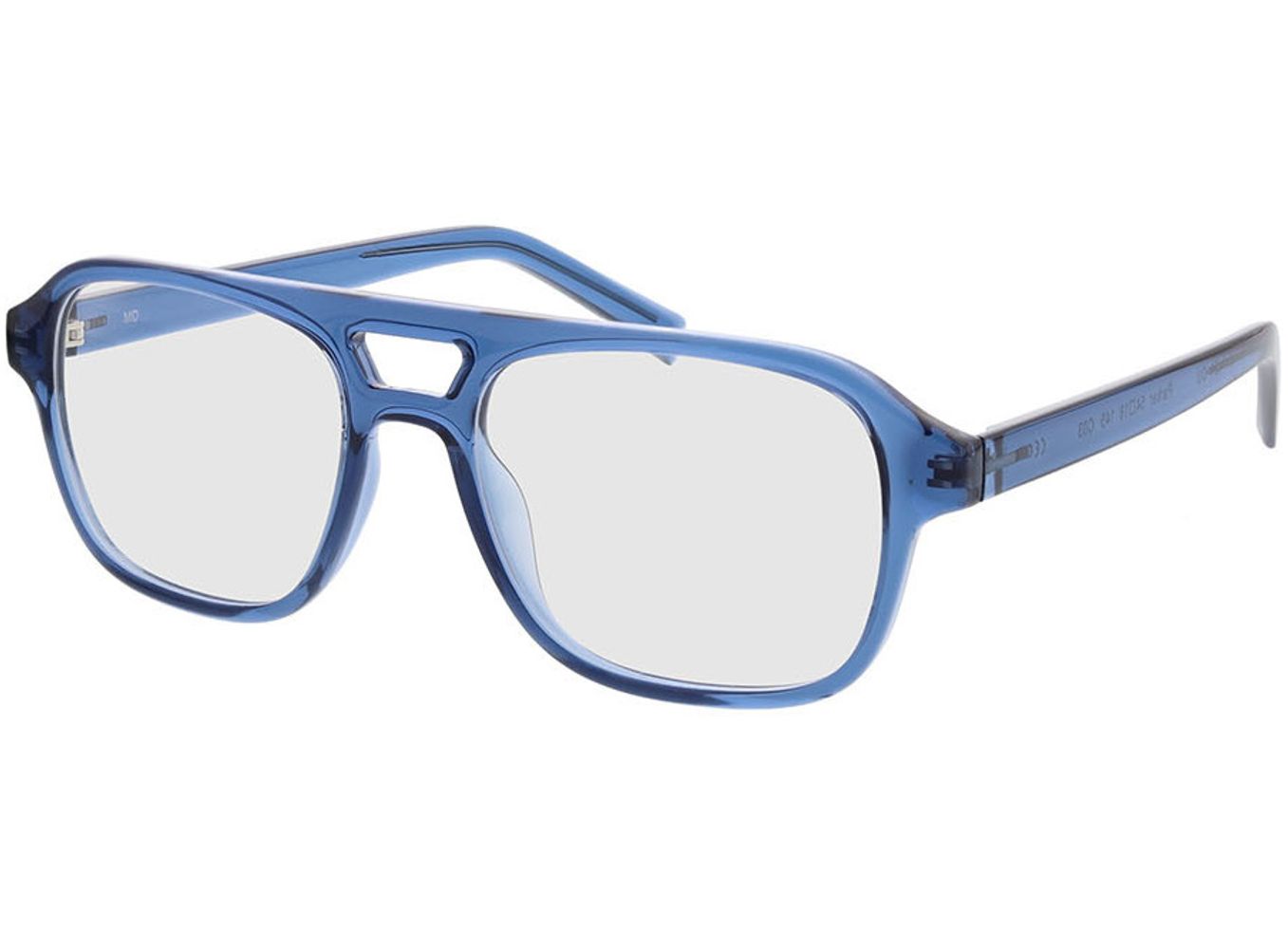 Parker - blau transparent Arbeitsplatzbrille, Vollrand, Pilot