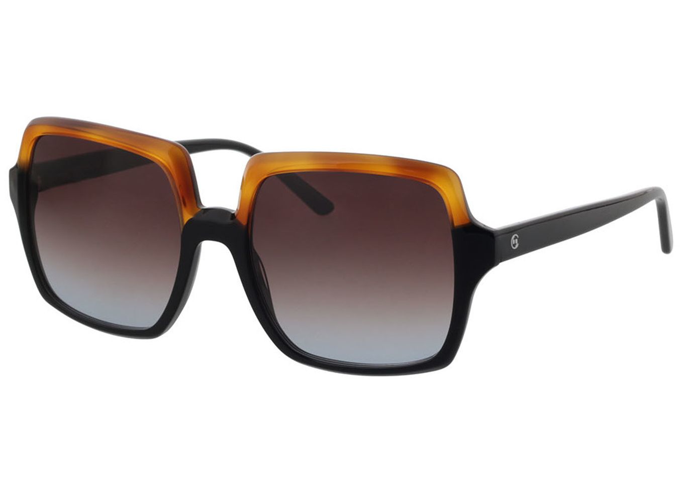 Comma, 77161 38 55-18 Sonnenbrille ohne Sehstärke, Damen, Vollrand, Eckig