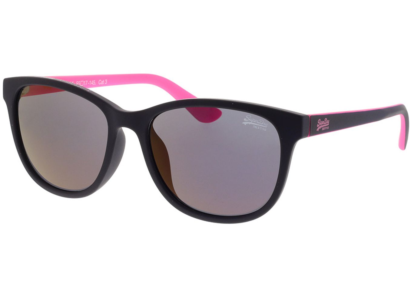 Superdry SDS Lizzie 161 55-17 Sonnenbrille mit Sehstärke erhältlich, Damen, Vollrand, Eckig