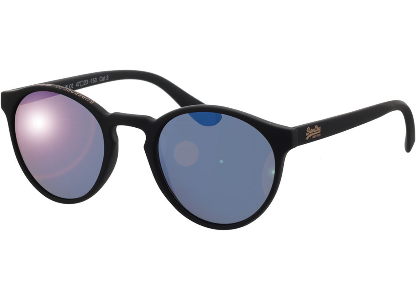 Superdry SDS Saratoga 104 47-23 Sonnenbrille mit Sehstärke erhältlich, Damen, Vollrand, panto