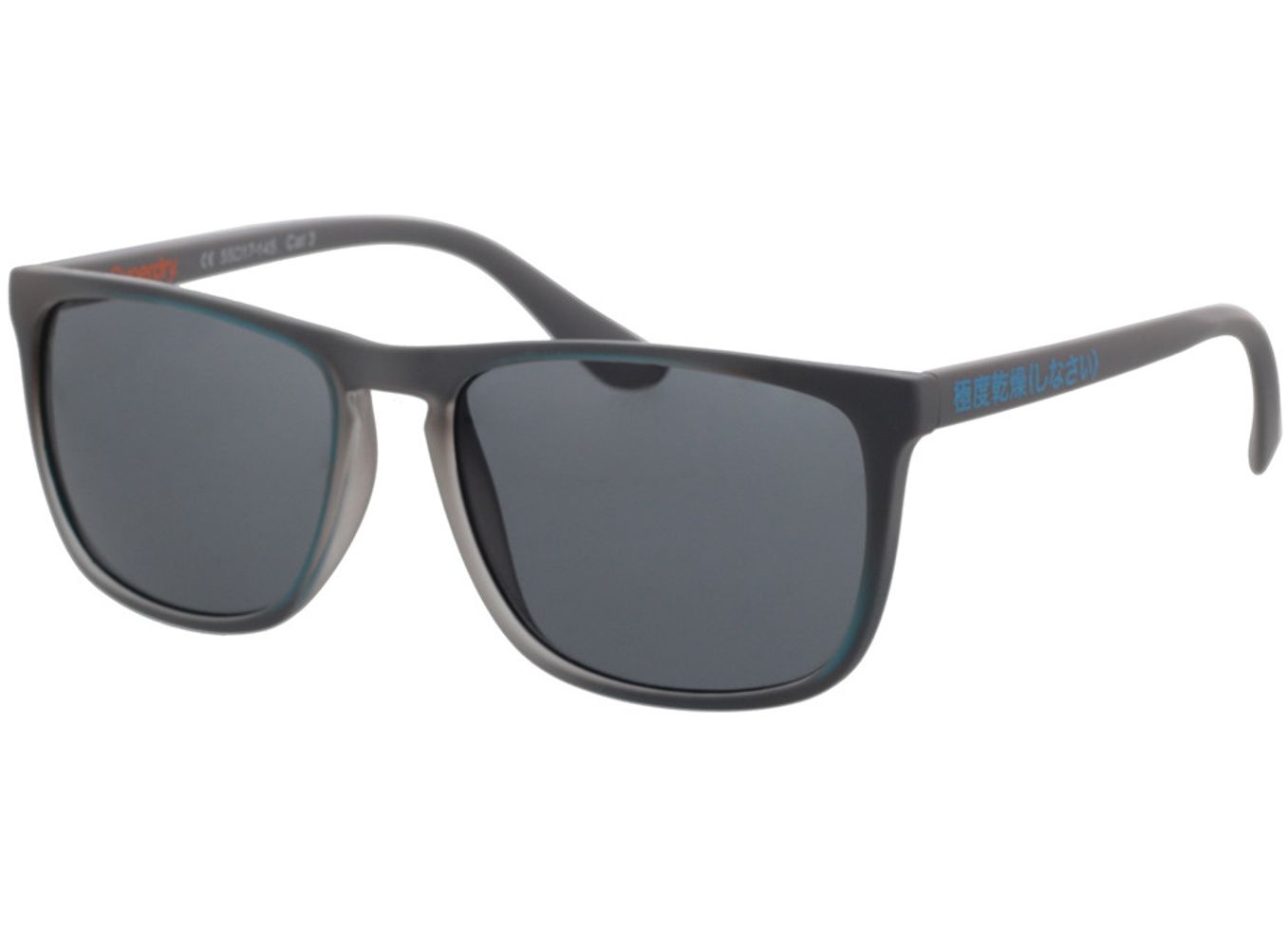 Superdry SDS Stockholm 108 55-17 Sonnenbrille mit Sehstärke erhältlich, Damen/Herren, Vollrand, Eckig