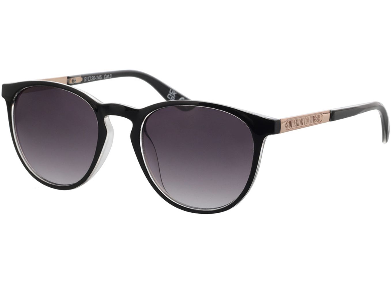 Superdry SDS Vintagesuika 104 51-20 Sonnenbrille mit Sehstärke erhältlich, Damen, Vollrand, panto