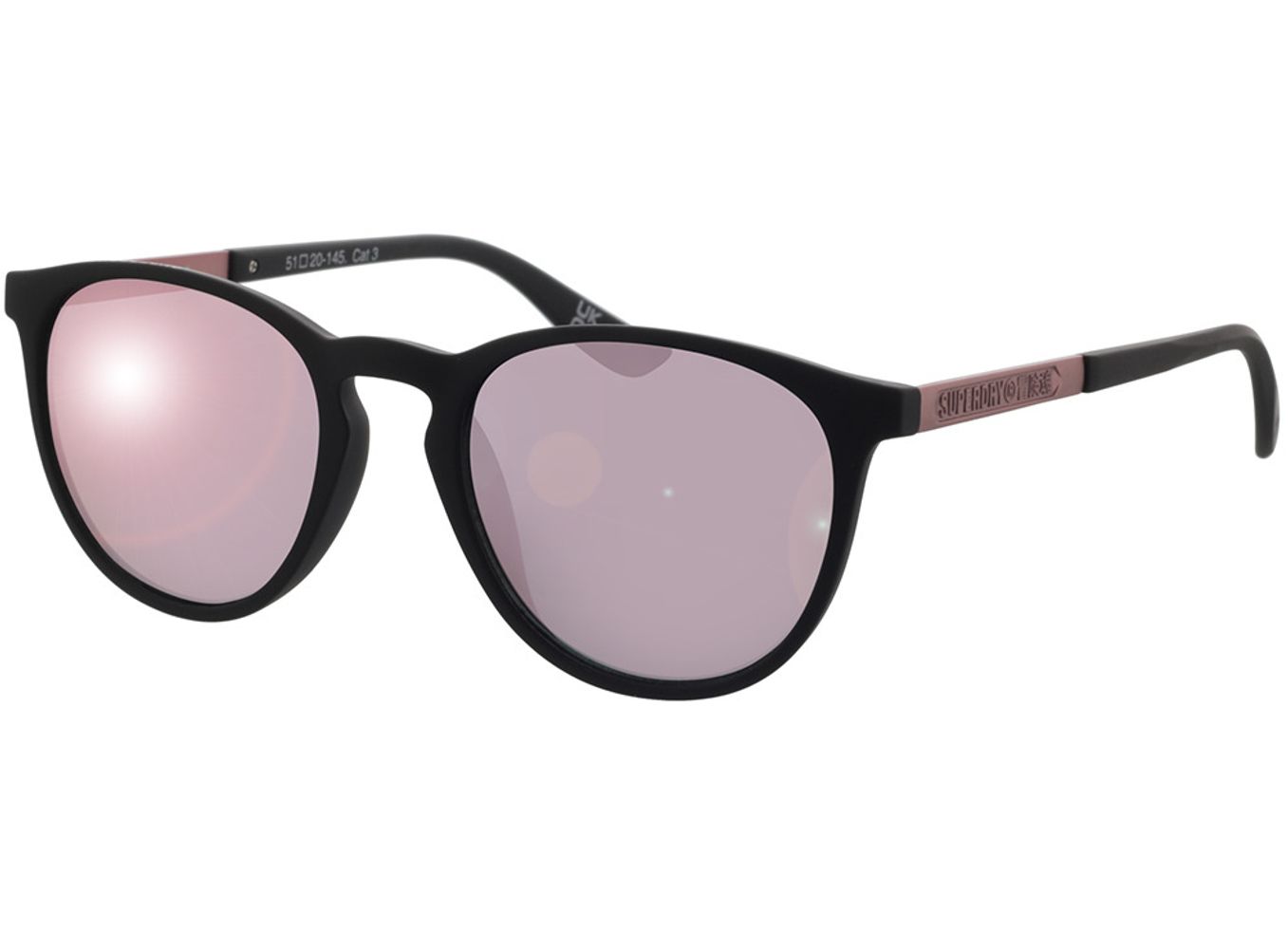 Superdry SDS Vintagesuika 191 51-20 Sonnenbrille mit Sehstärke erhältlich, Damen, Vollrand, Rund