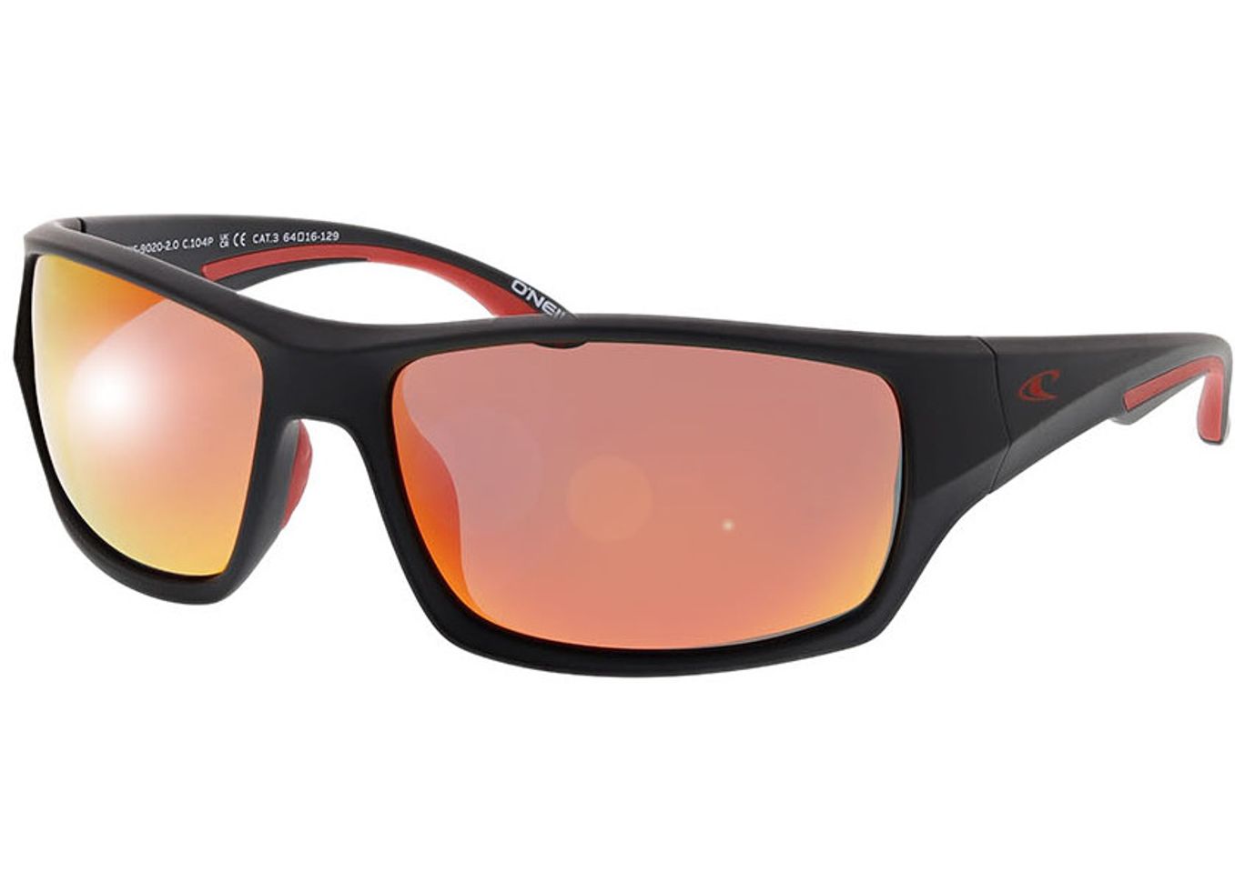 O'Neill ONS 9020 2.0 104P 64-16 Ski-/Snowboardbrille ohne Sehstärke, Herren, Vollrand, Rechteckig