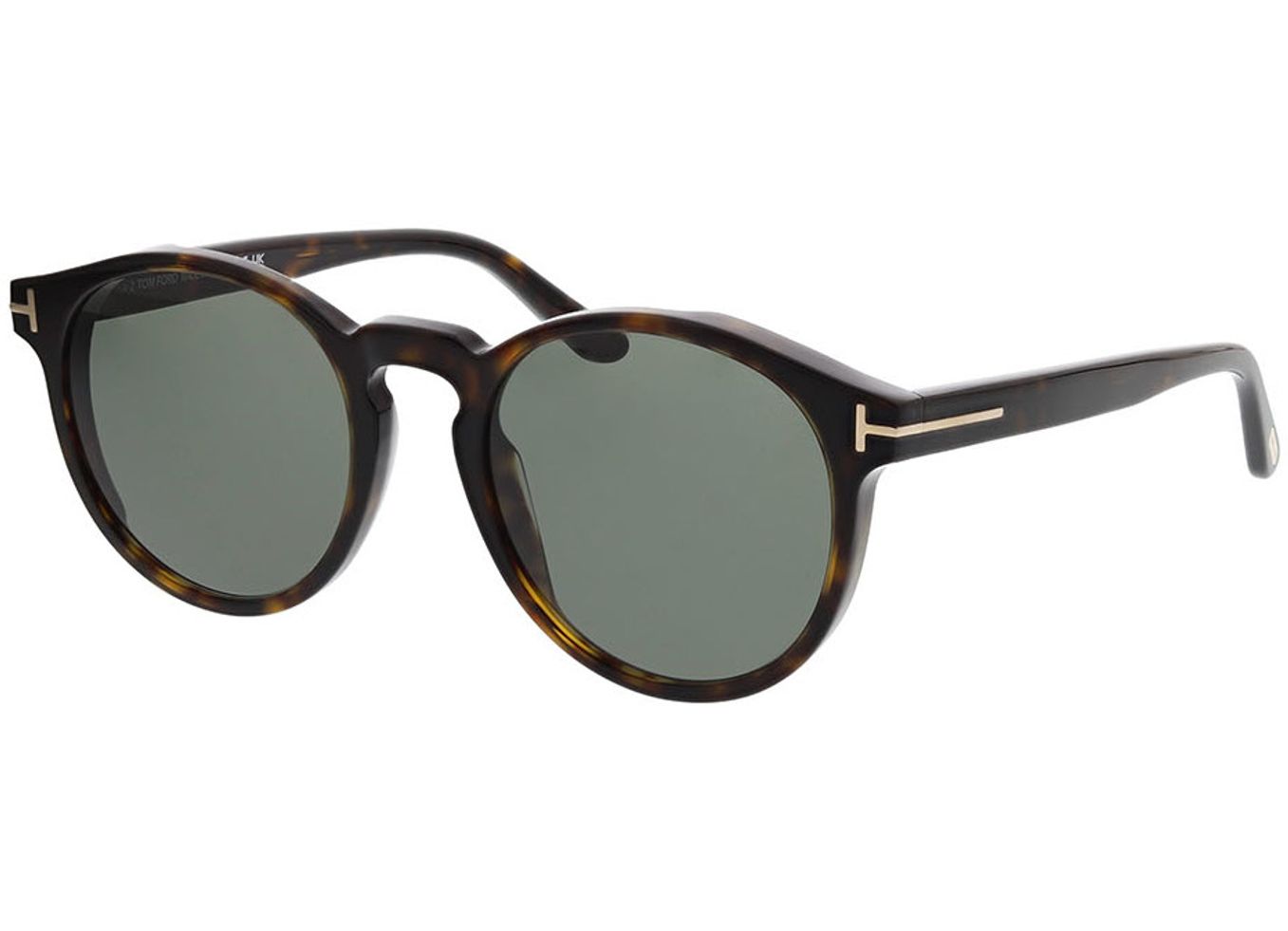 Tom Ford Ian-02 FT0591 52N 51-20 Sonnenbrille mit Sehstärke erhältlich, Damen/Herren, Vollrand, Rund