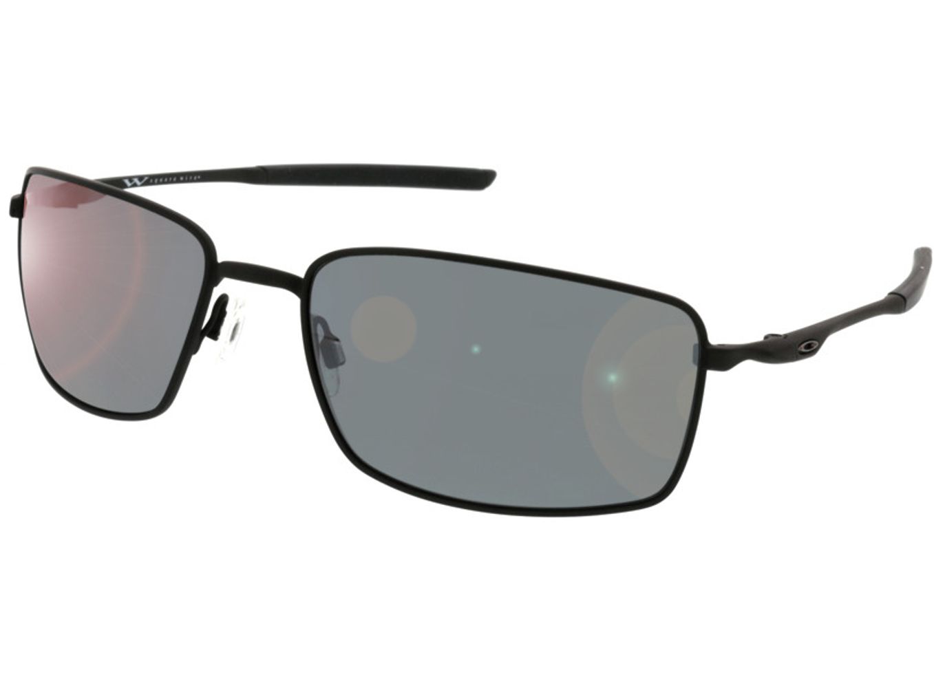 Oakley Square Wire OO4075 05 60-17 Sonnenbrille ohne Sehstärke, Herren, Vollrand, Rechteckig