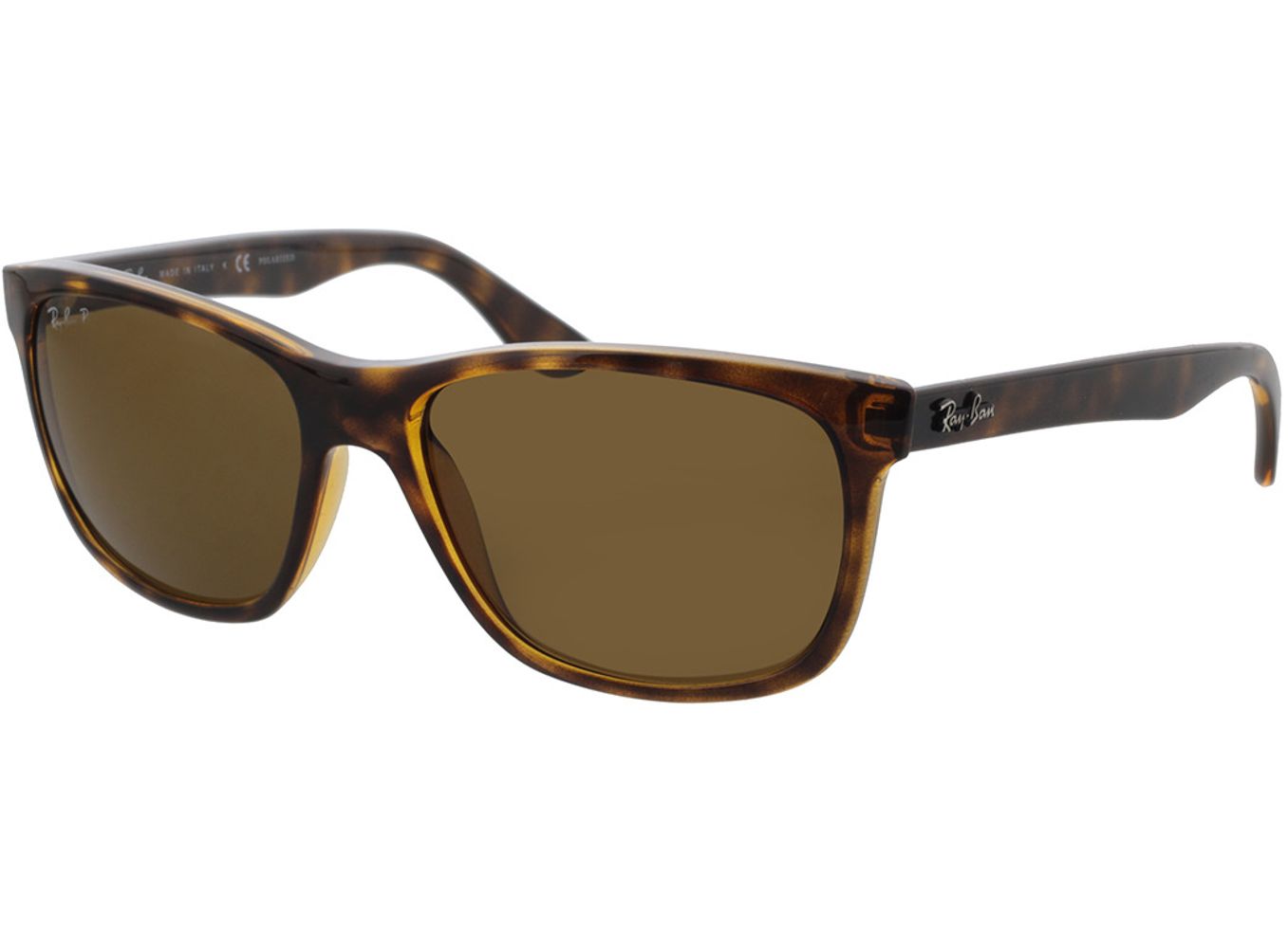 Ray-Ban RB4181 710/83 57-16 Sonnenbrille ohne Sehstärke, Herren, Vollrand, Eckig