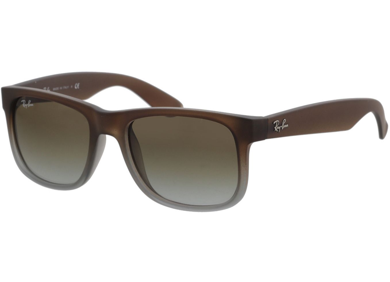 Ray-Ban Justin RB4165 854/7Z 51-16 Sonnenbrille mit Sehstärke erhältlich, Herren, Vollrand, Eckig