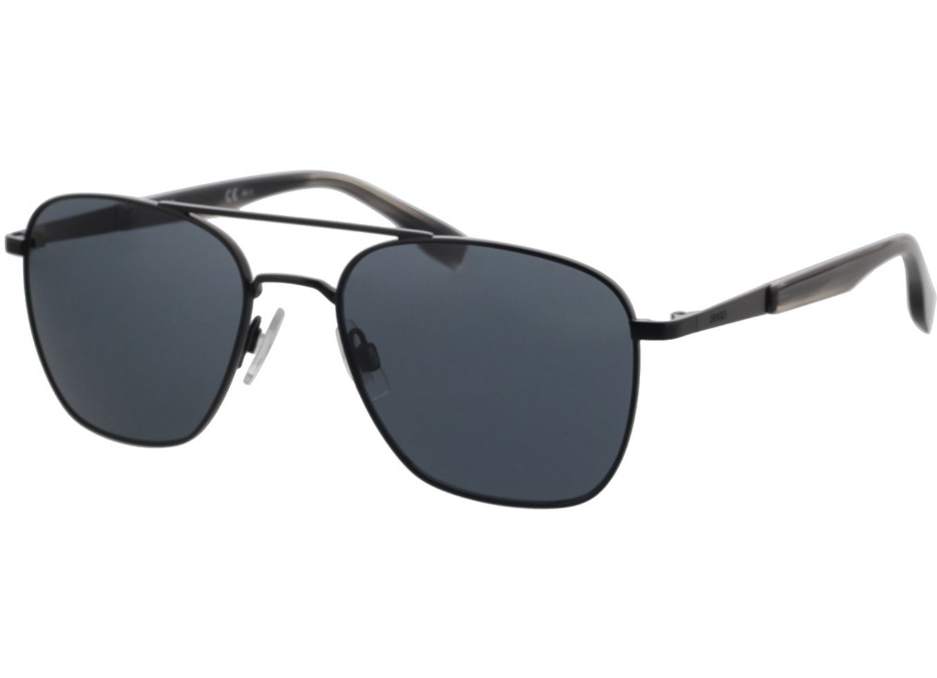 Hugo HG 0330/S 003/IR 55-19 Sonnenbrille mit Sehstärke erhältlich, Herren, Vollrand, Eckig