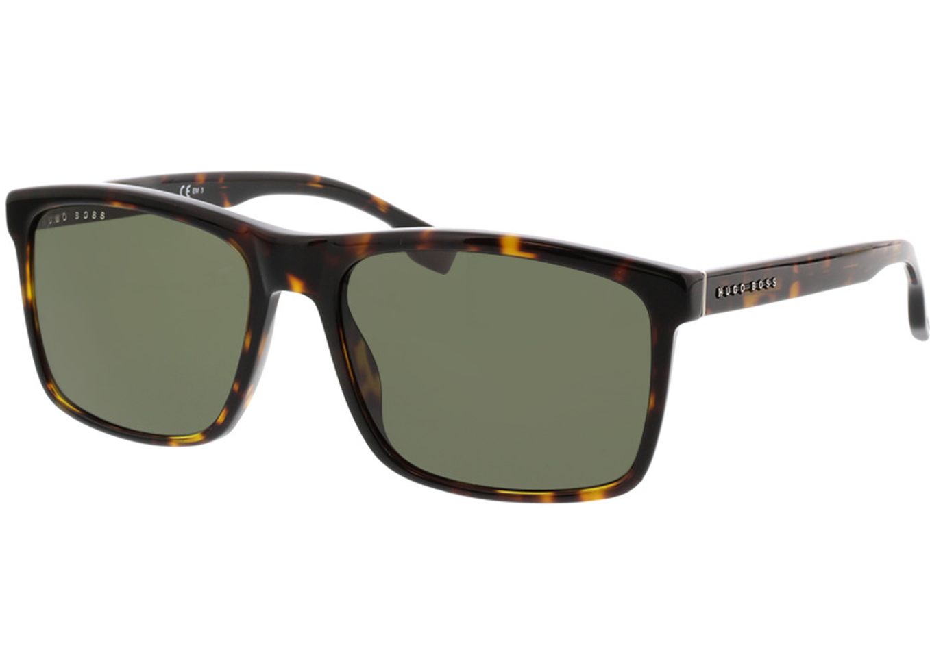 Boss BOSS 1036/S 086 58-18 Sonnenbrille ohne Sehstärke, Herren, Vollrand, Eckig