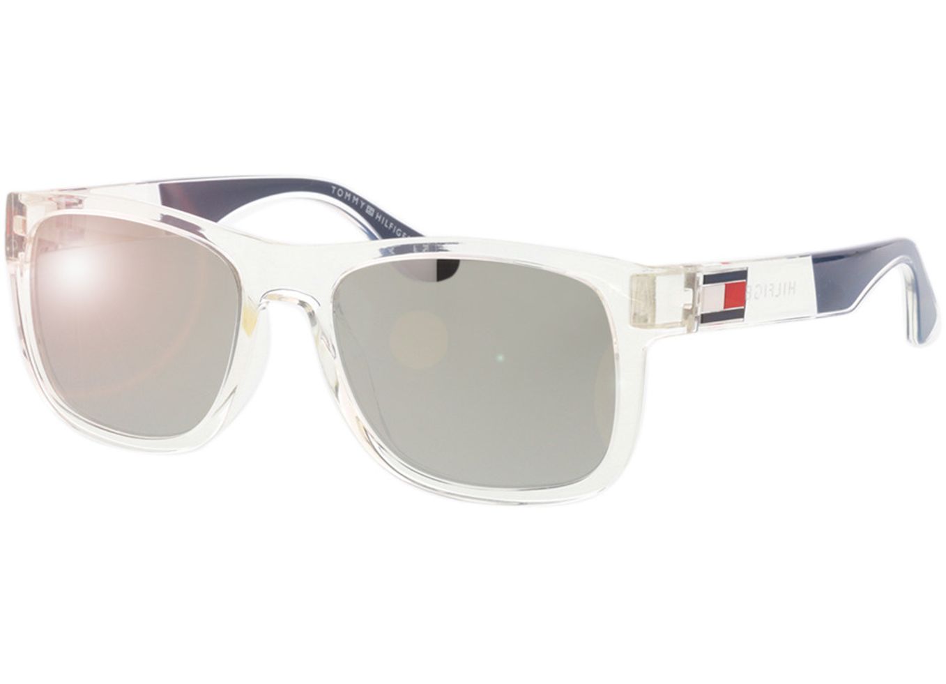 Tommy Hilfiger TH 1556/S HKT 53-18 Sonnenbrille ohne Sehstärke, Herren, Vollrand, Eckig