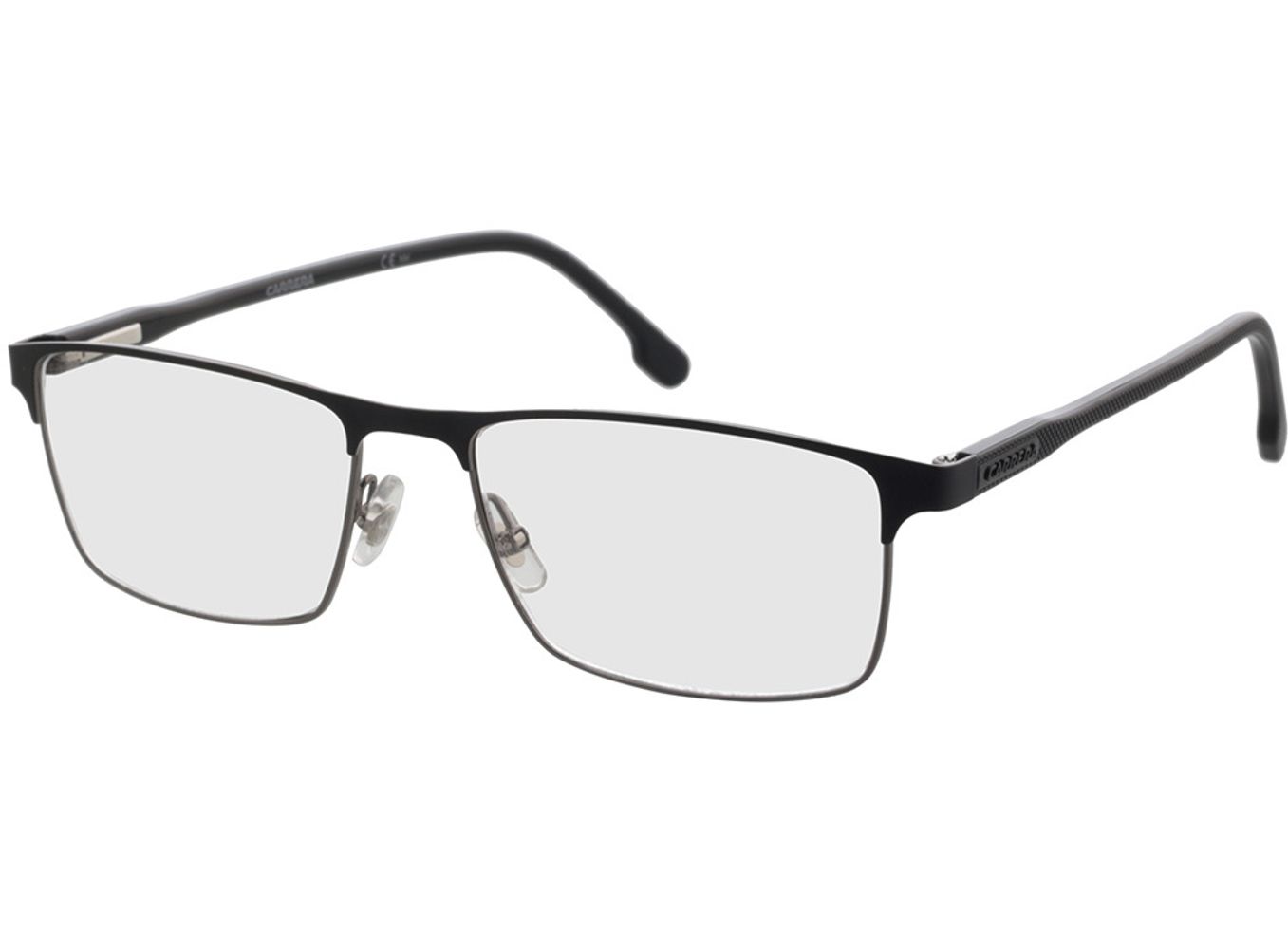 Carrera 226 KJ1 56-17 Brillengestell inkl. Gläser, Herren, Vollrand, Rechteckig