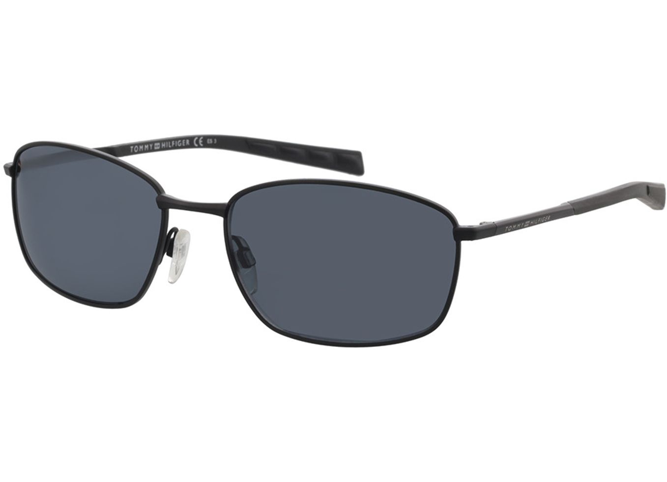 Tommy Hilfiger TH 1768/S 003 57-18 Sonnenbrille ohne Sehstärke, Herren, Vollrand, Eckig