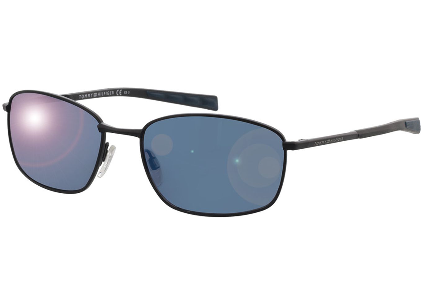 Tommy Hilfiger TH 1768/S 0VK 57-18 Sonnenbrille ohne Sehstärke, Herren, Vollrand, Eckig