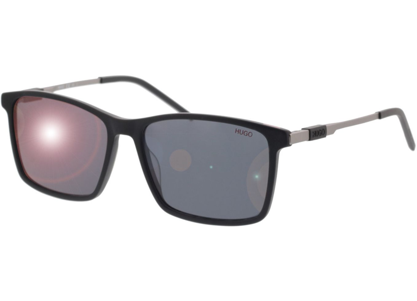 Hugo HG 1099/S 003 56-16 Sonnenbrille mit Sehstärke erhältlich, Herren, Vollrand, Eckig