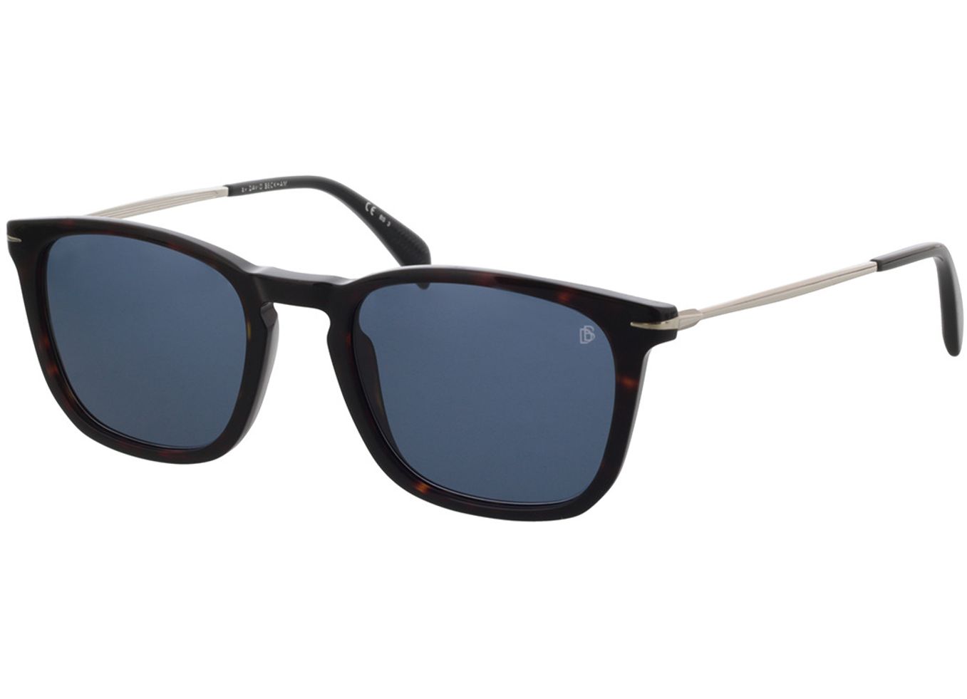 David Beckham DB 1034/S 9G0 53-21 Sonnenbrille mit Sehstärke erhältlich, Herren, Vollrand, Eckig