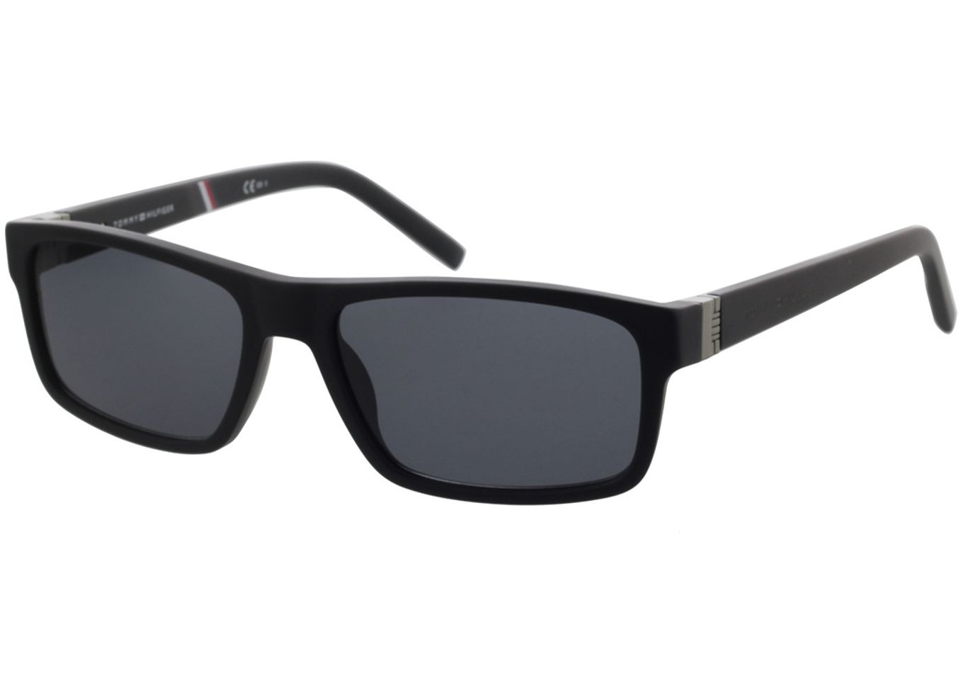 Tommy Hilfiger TH 1798/S 003/IR 57-17 Sonnenbrille mit Sehstärke erhältlich, Herren, Vollrand, Rechteckig