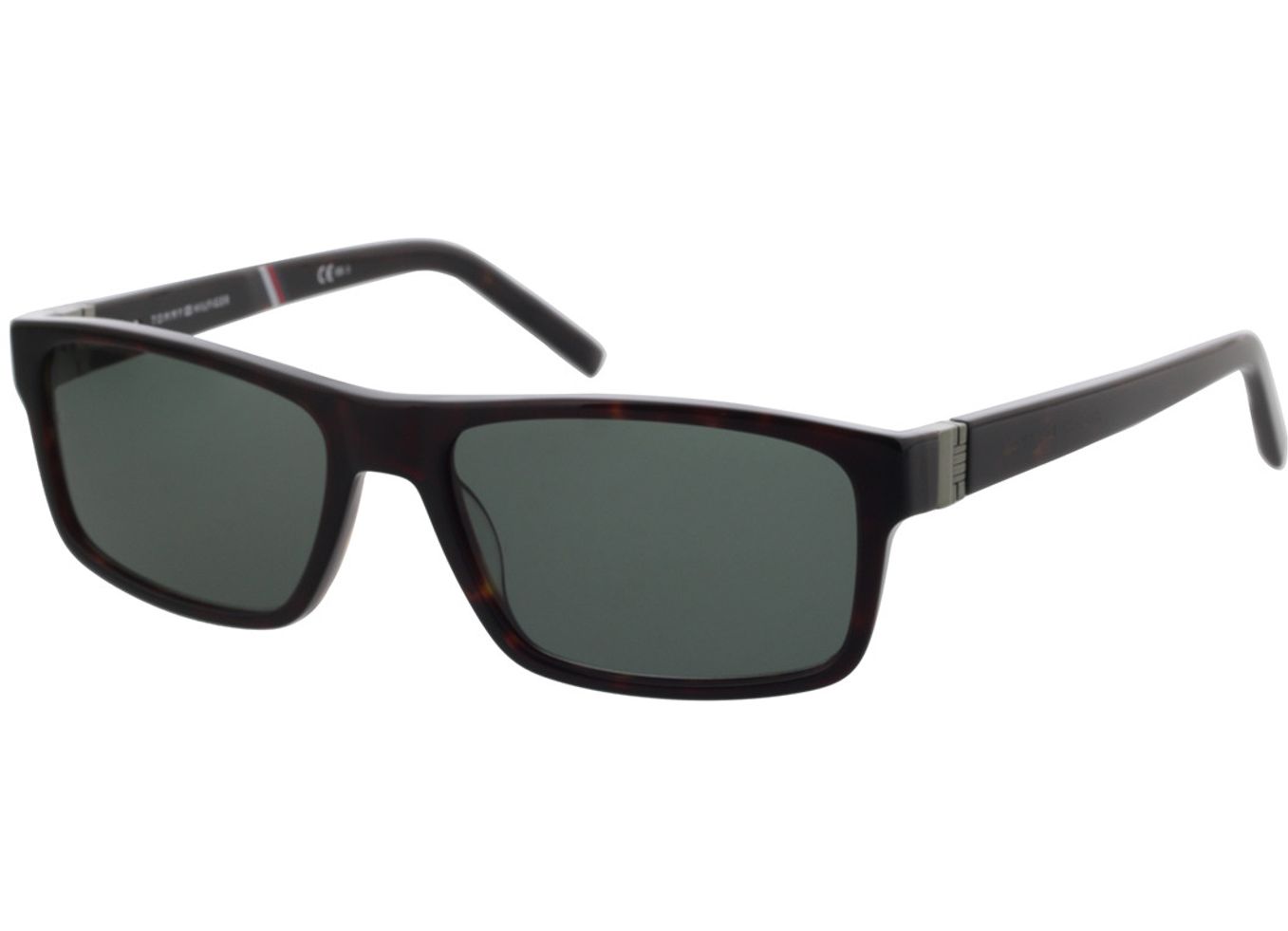 Tommy Hilfiger TH 1798/S 086/QT 57-17 Sonnenbrille mit Sehstärke erhältlich, Herren, Vollrand, Rechteckig