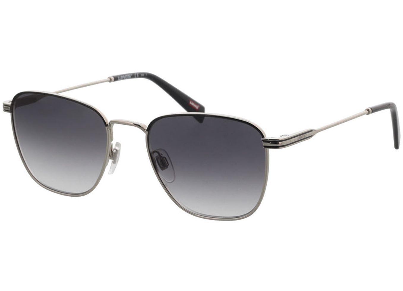 Levi's LV 1016/S 010/9O 52-19 Sonnenbrille mit Sehstärke erhältlich, Damen/Herren, Vollrand, Eckig