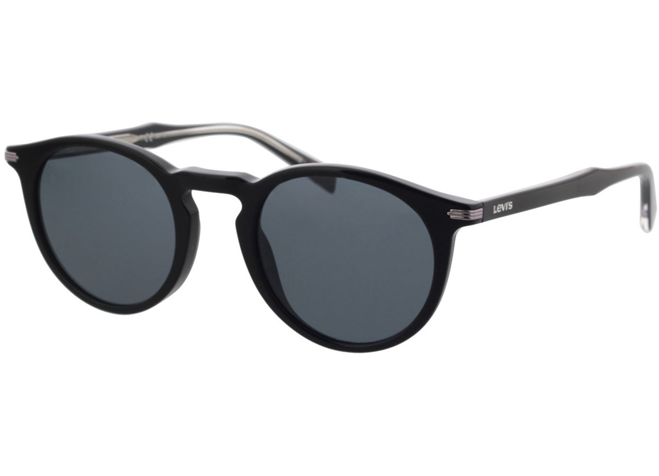 Levi's LV 5019/S 807/IR 49-22 Sonnenbrille mit Sehstärke erhältlich, Herren, Vollrand, panto