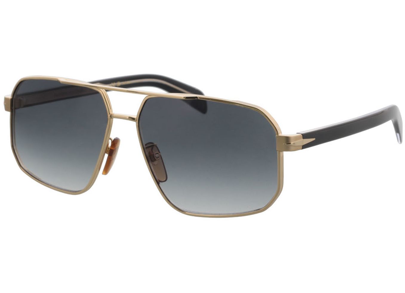 David Beckham DB 7102/S RHL 61-14 Sonnenbrille mit Sehstärke erhältlich, Herren, Vollrand, Rechteckig