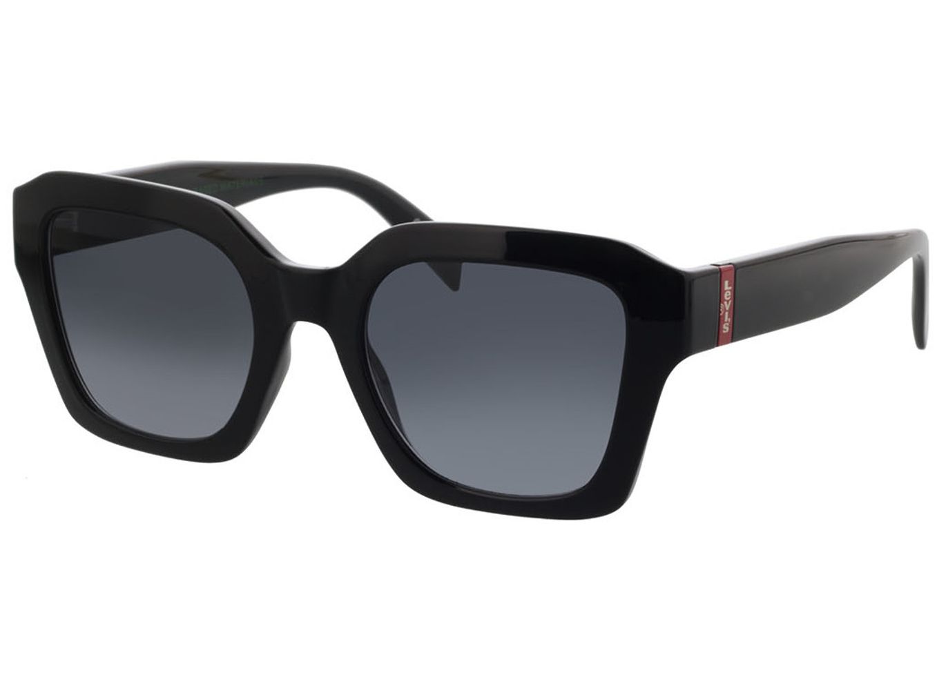 Levi's LV 1027/S 807/9O 53-21 Sonnenbrille mit Sehstärke erhältlich, Damen, Vollrand, Rechteckig