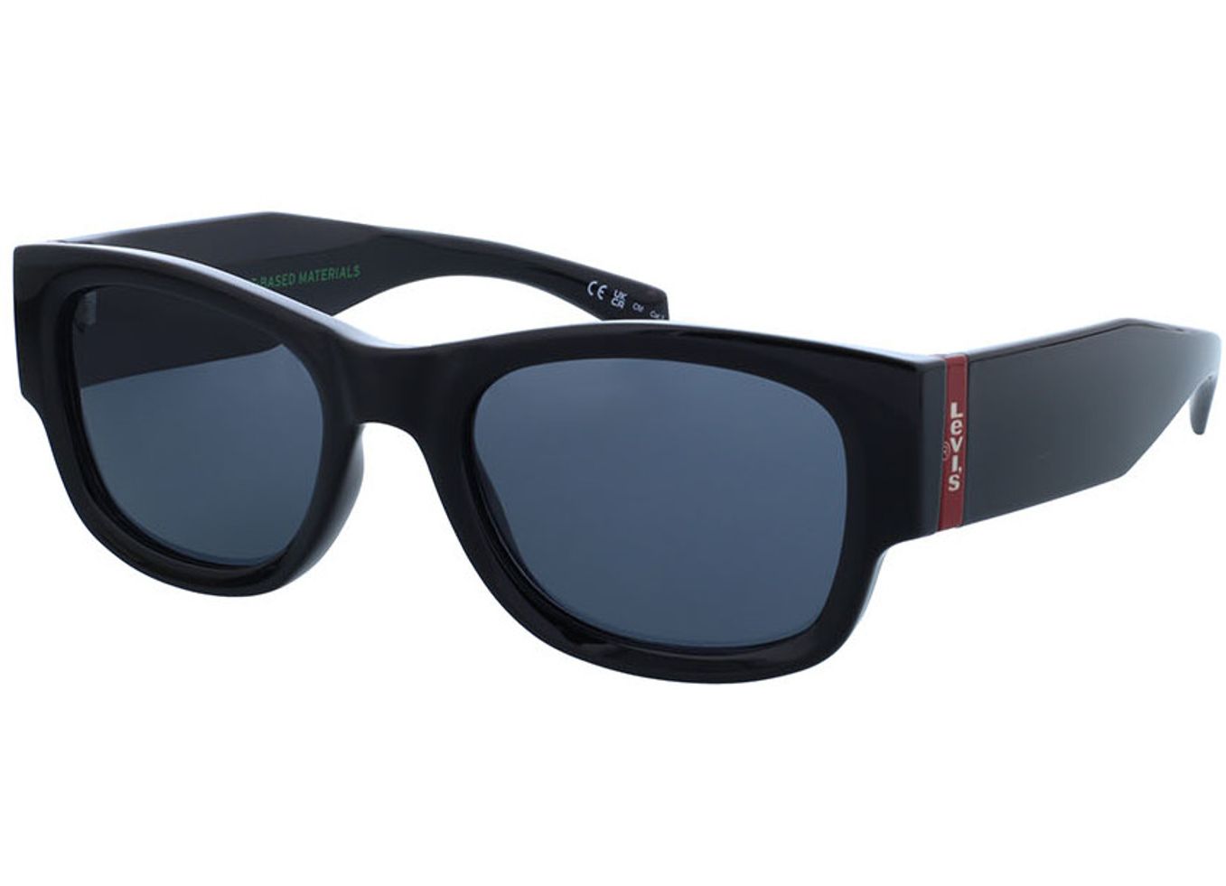 Levi's LV 1033/S 807 53-20 Sonnenbrille mit Sehstärke erhältlich, Damen/Herren, Vollrand, Rechteckig