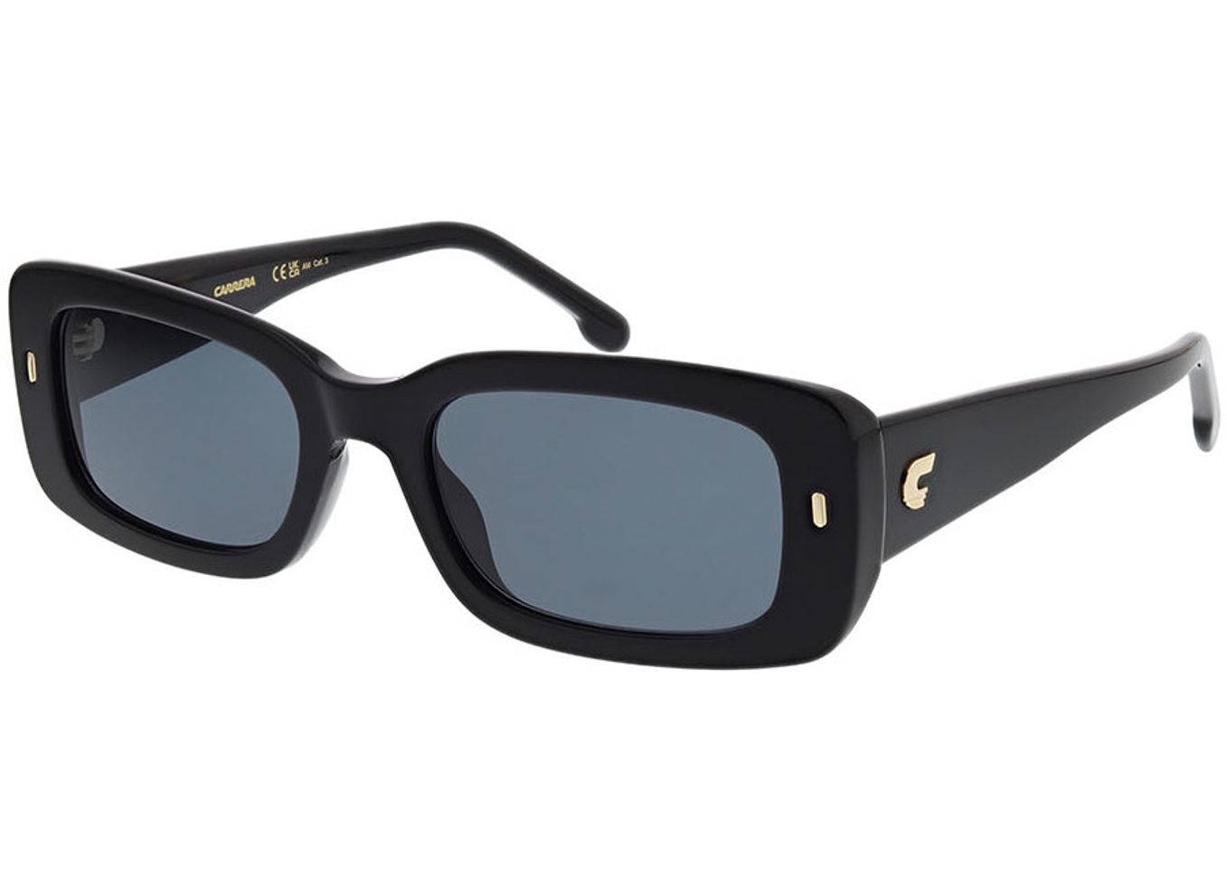 Carrera CARRERA 3014/S 807/IR 53-20 Sonnenbrille mit Sehstärke erhältlich, Damen, Vollrand, Rechteckig