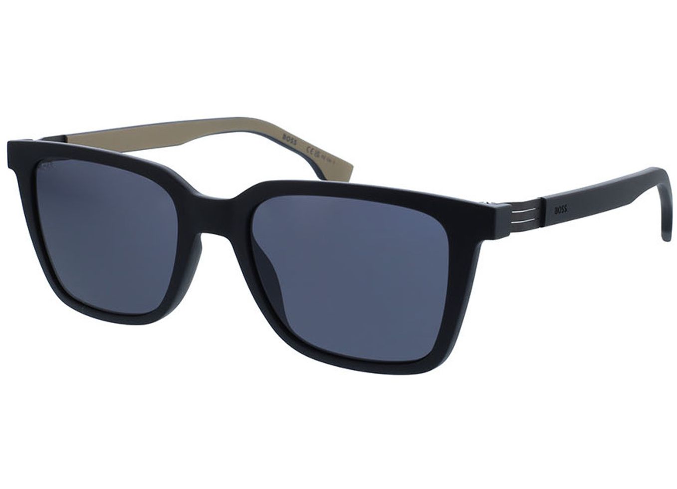 Boss BOSS 1574/S 0WM 53-19 Sonnenbrille mit Sehstärke erhältlich, Herren, Vollrand, Eckig