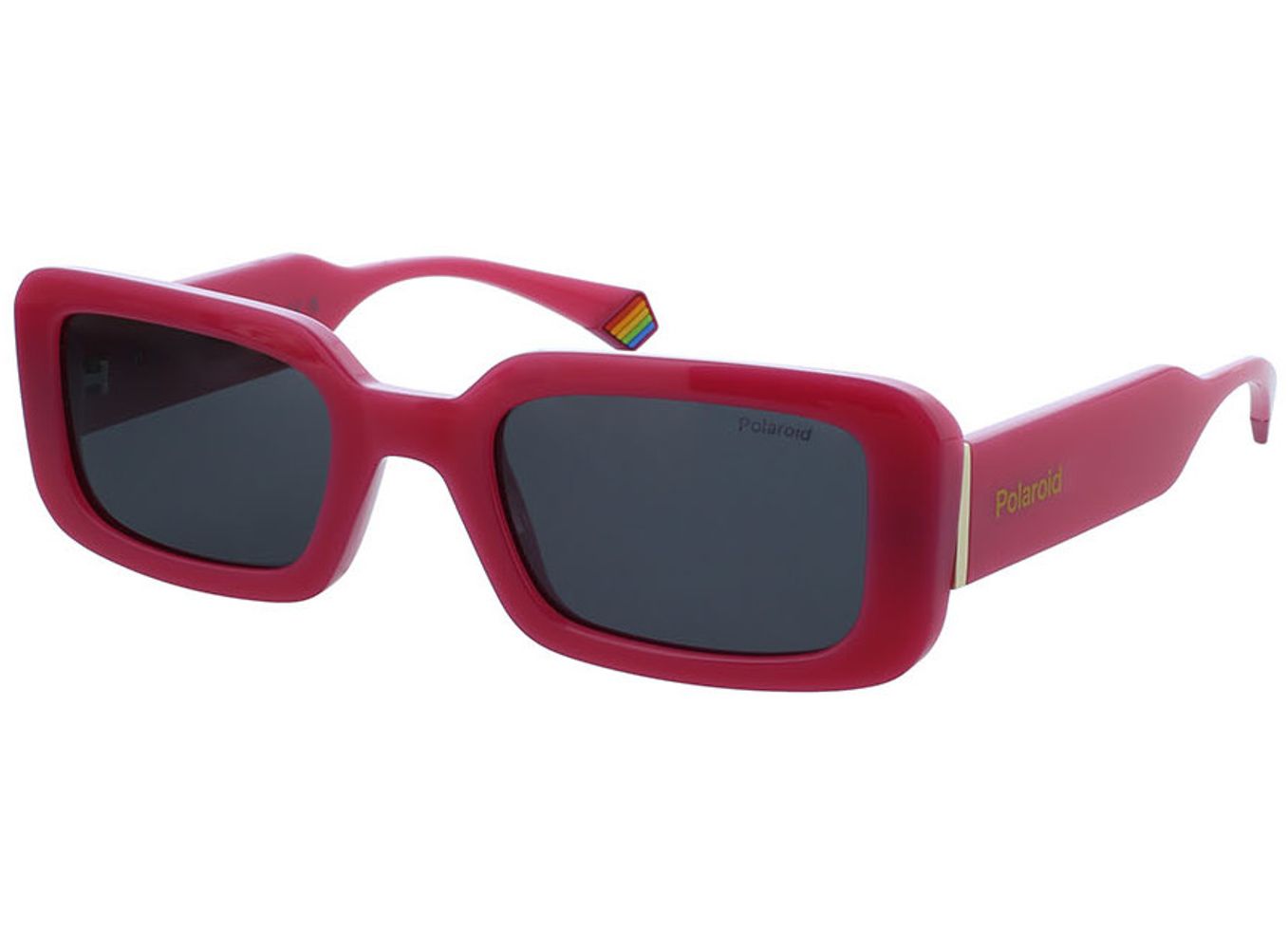 Polaroid PLD 6208/S/X MU1 52-23 Sonnenbrille mit Sehstärke erhältlich, Damen, Vollrand, Rechteckig