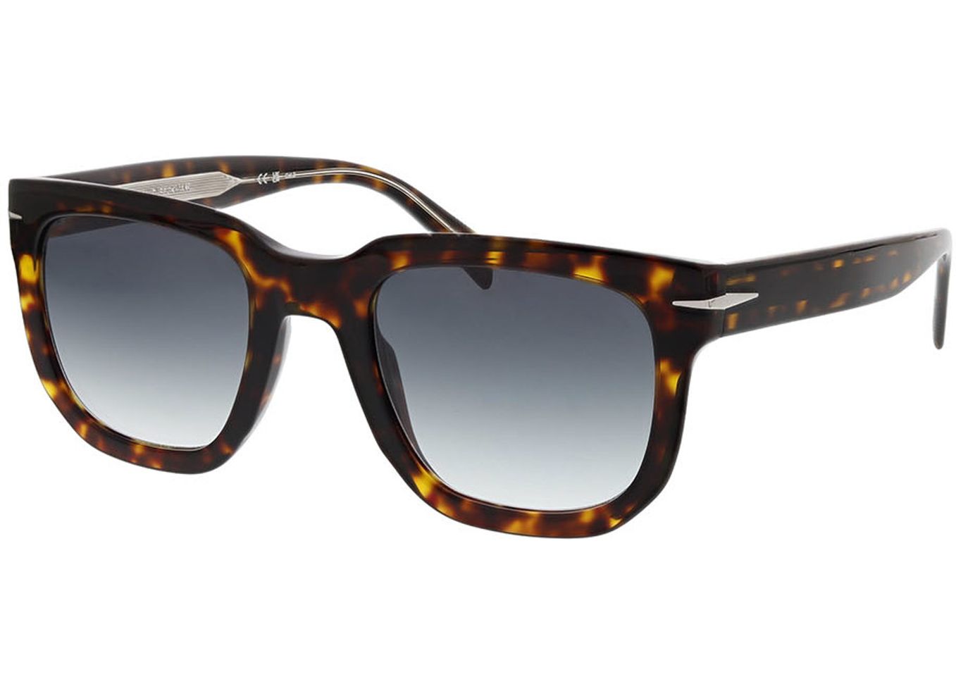 David Beckham DB 7118/S 086/9O 52-23 Sonnenbrille mit Sehstärke erhältlich, Herren, Vollrand, Rechteckig