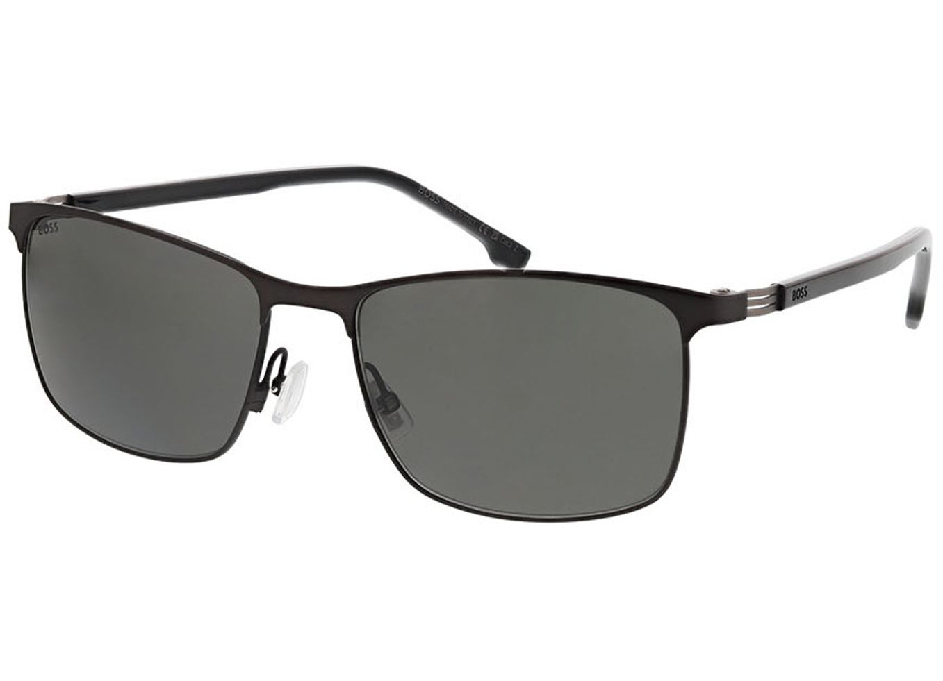 Boss BOSS 1635/S SVK/M9 57-17 Sonnenbrille mit Sehstärke erhältlich, Herren, Vollrand, Rechteckig