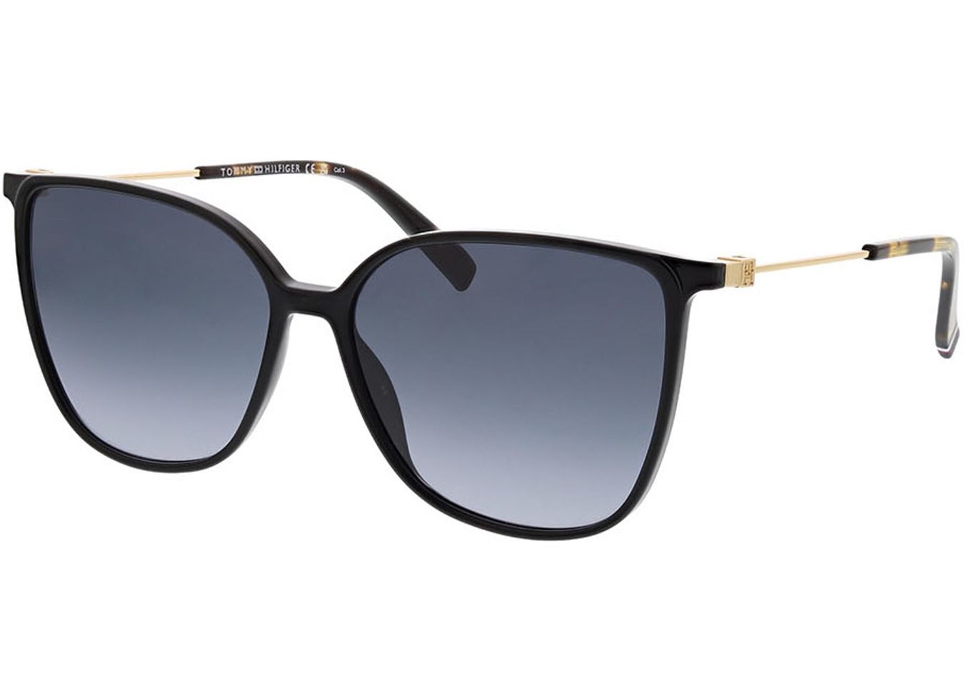 Tommy Hilfiger TH 2095/S 807/9O 57-14 Sonnenbrille mit Sehstärke erhältlich, Damen, Vollrand, Eckig