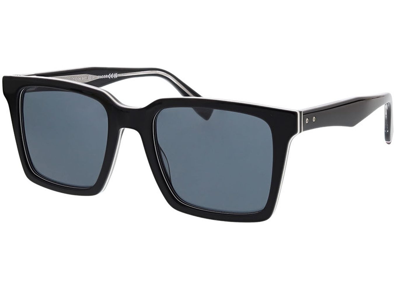 Tommy Hilfiger TH 2067/S 807/IR 53-20 Sonnenbrille mit Sehstärke erhältlich, Herren, Vollrand, Rechteckig