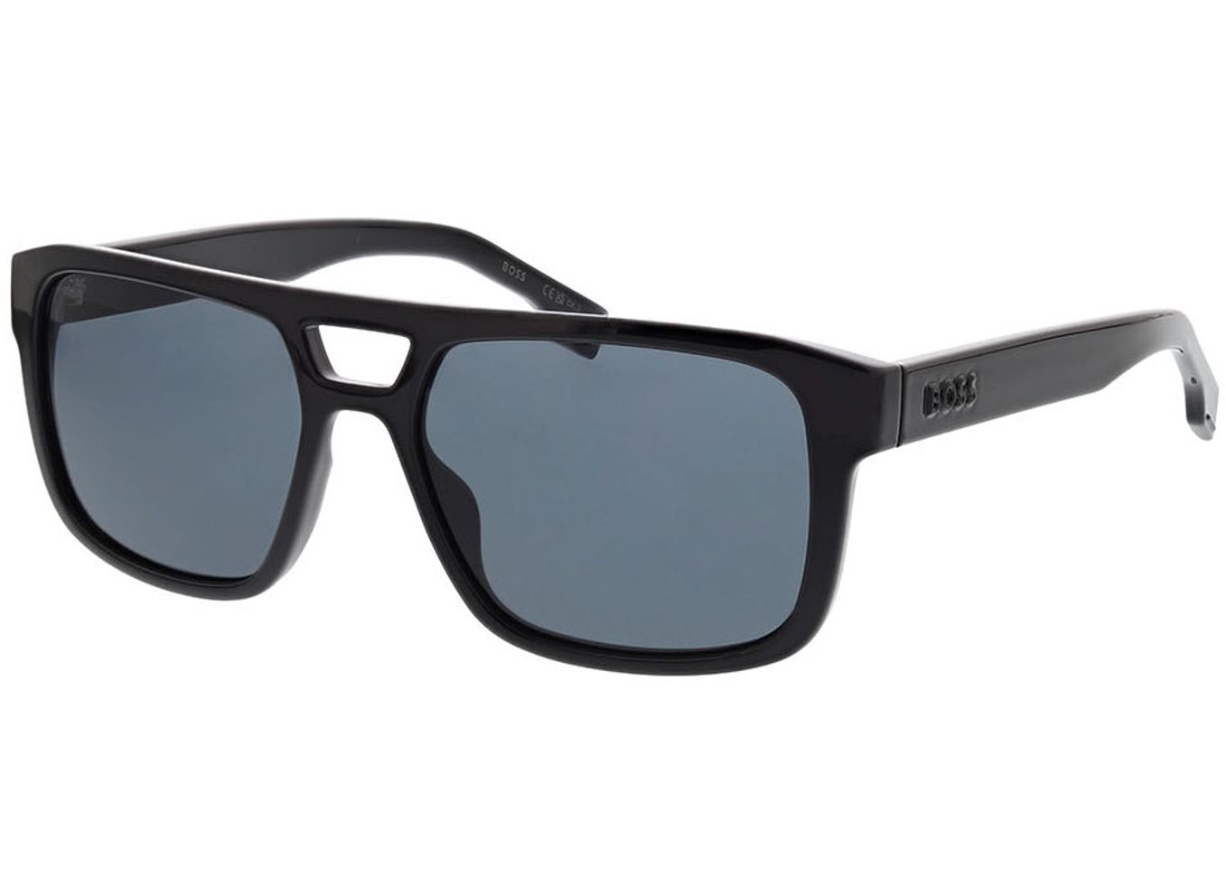 Boss BOSS 1648/S 807/IR 56-17 Sonnenbrille ohne Sehstärke, Herren, Vollrand, Rechteckig