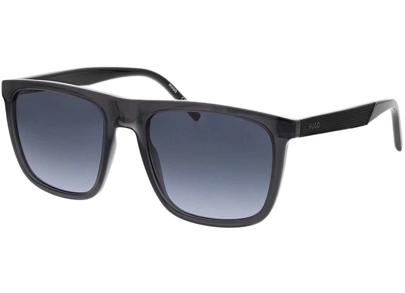 Hugo HG 1304/S KB7/9O 55-19 Sonnenbrille mit Sehstärke erhältlich, Herren, Vollrand, Rechteckig