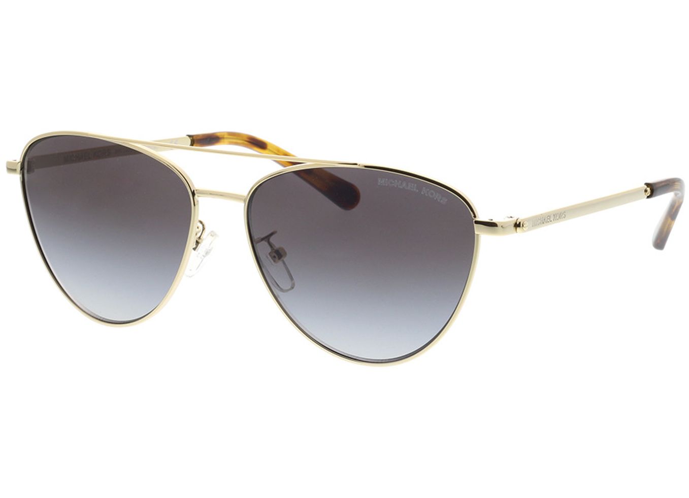 Michael Kors Barcelona MK1056 10148G 58-15 Sonnenbrille ohne Sehstärke, Damen, Vollrand, Pilot