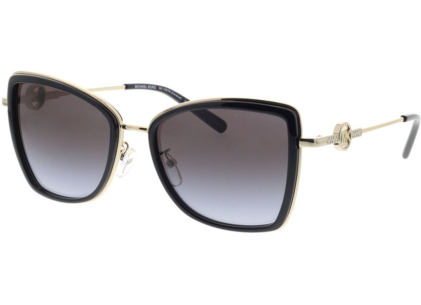 Michael Kors Corsica MK1067B 10148G 55-18 Sonnenbrille mit Sehstärke erhältlich, Damen, Vollrand, Cateye