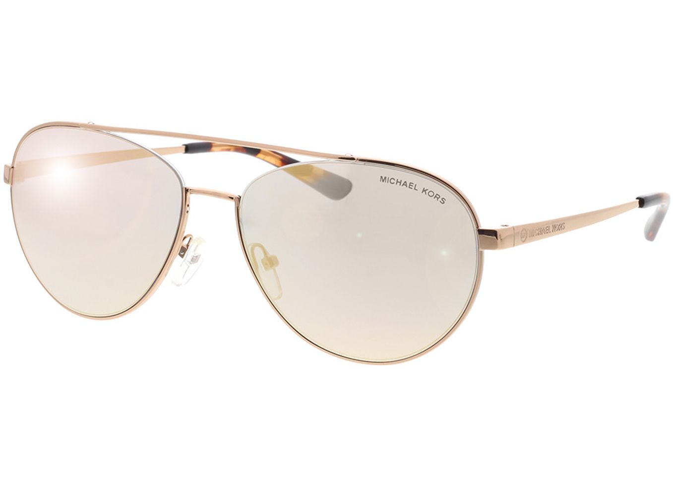 Michael Kors MK1071 11084Z 59-16 Sonnenbrille ohne Sehstärke, Damen, Vollrand, Pilot