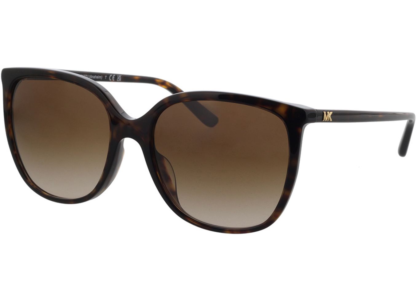 Michael Kors MK2137U 300613 57-18 Sonnenbrille mit Sehstärke erhältlich, Damen, Vollrand, Eckig