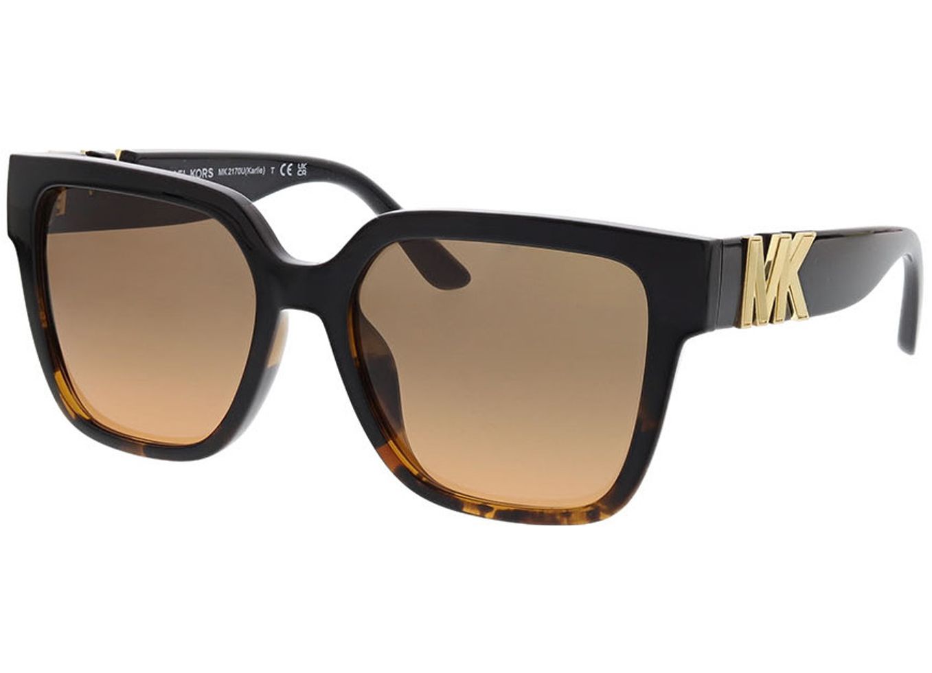 Michael Kors MK2170U 390818 54-17 Sonnenbrille mit Sehstärke erhältlich, Damen, Vollrand, Eckig