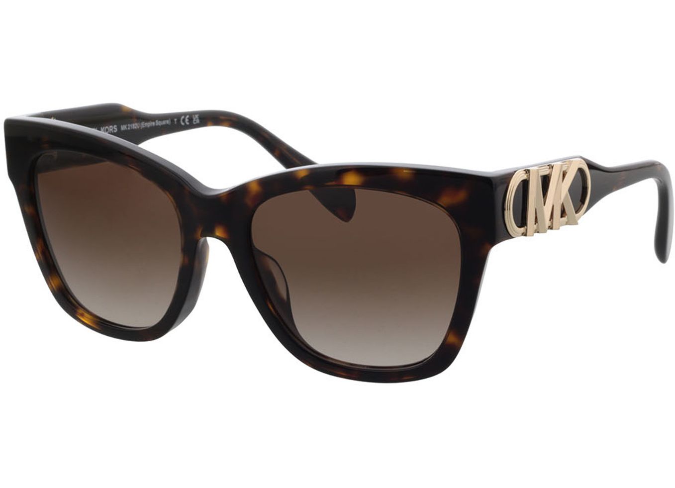 Michael Kors Empire Square MK2182U 300613 55-18 Sonnenbrille mit Sehstärke erhältlich, Damen, Vollrand, Eckig