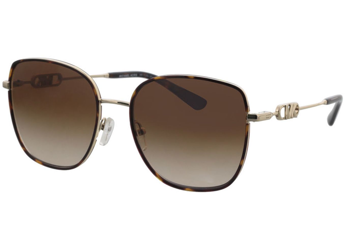 Michael Kors Empire Square 2 MK1129J 101413 56-18 Sonnenbrille mit Sehstärke erhältlich, Damen, Vollrand, Eckig