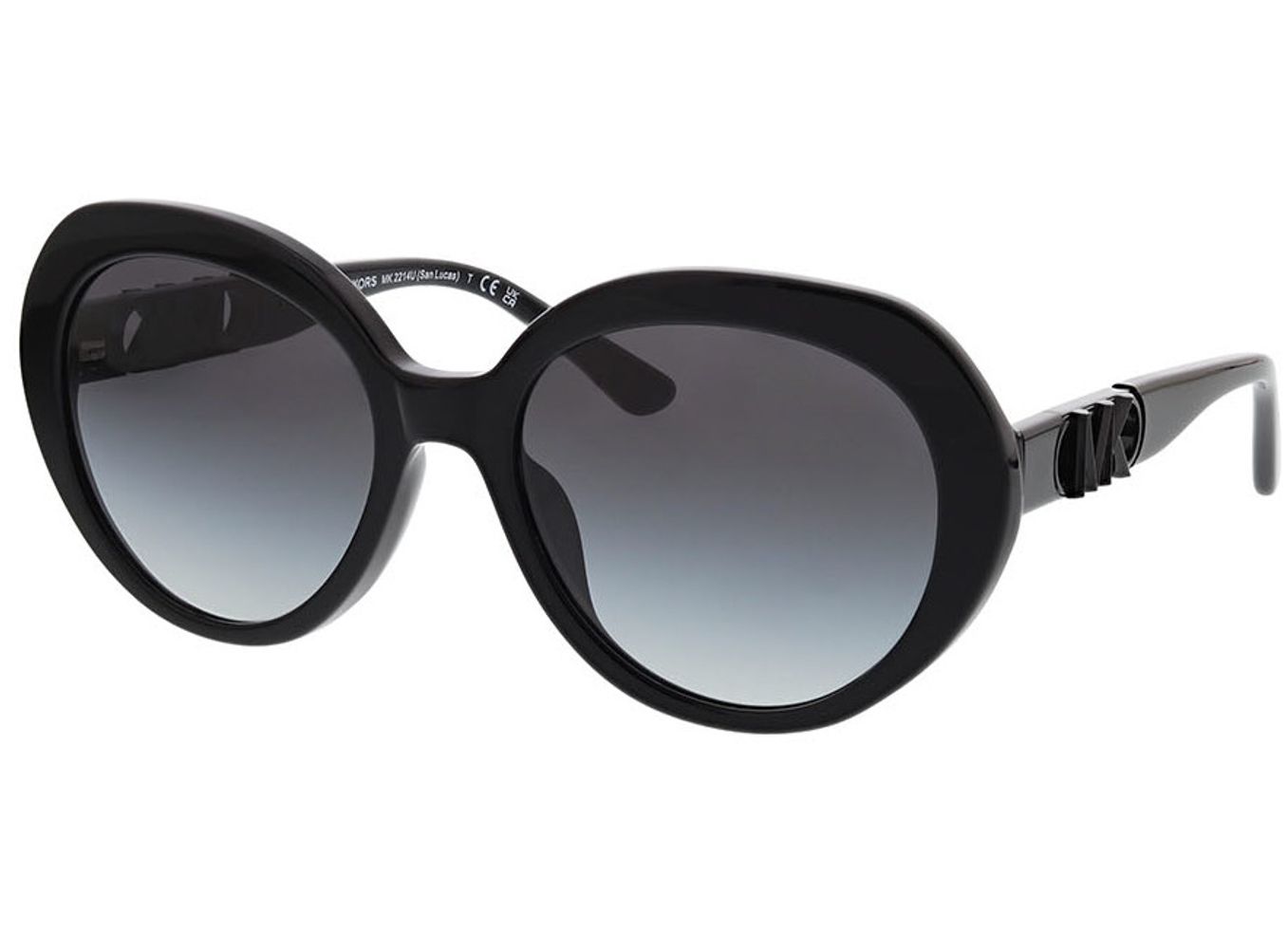 Michael Kors MK2214U 30058G 56-19 Sonnenbrille mit Sehstärke erhältlich, Damen, Vollrand, Rund