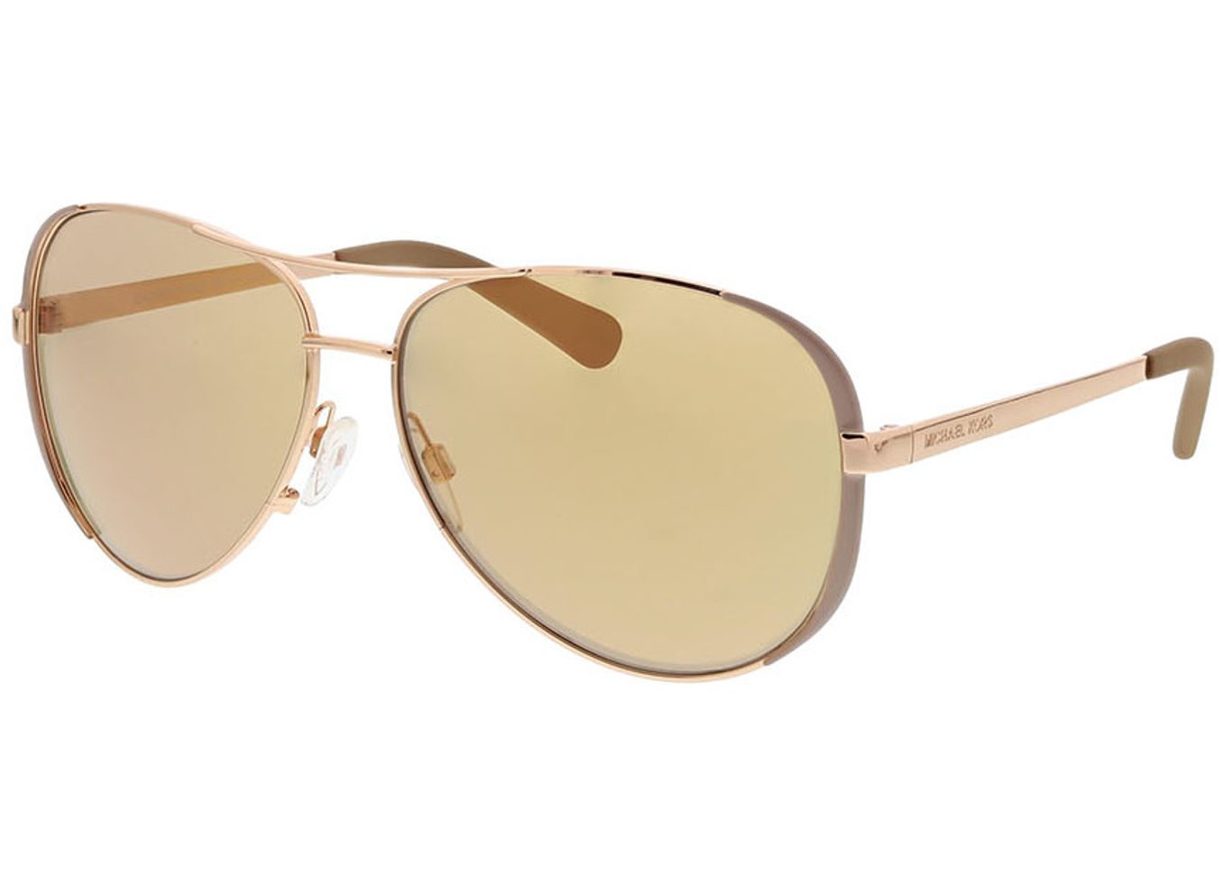 Michael Kors Chelsea MK5004 1017R1 59-13 Sonnenbrille mit Sehstärke erhältlich, Damen, Vollrand, Pilot