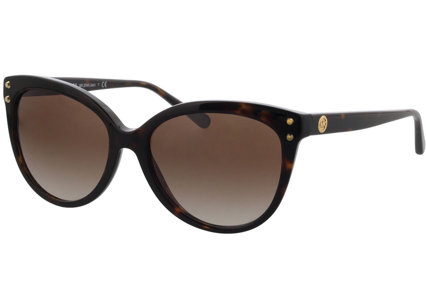 Michael Kors Jan MK2045 300613 55-16 Sonnenbrille mit Sehstärke erhältlich, Damen, Vollrand, Cateye