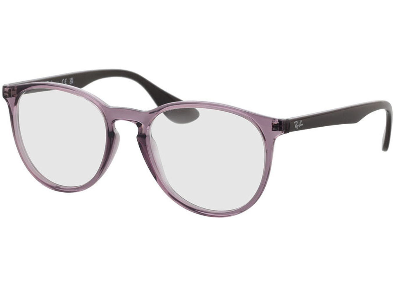 Ray-Ban Erika RX7046 8139 51-18 Brillengestell inkl. Gläser, Damen, Vollrand, Cateye