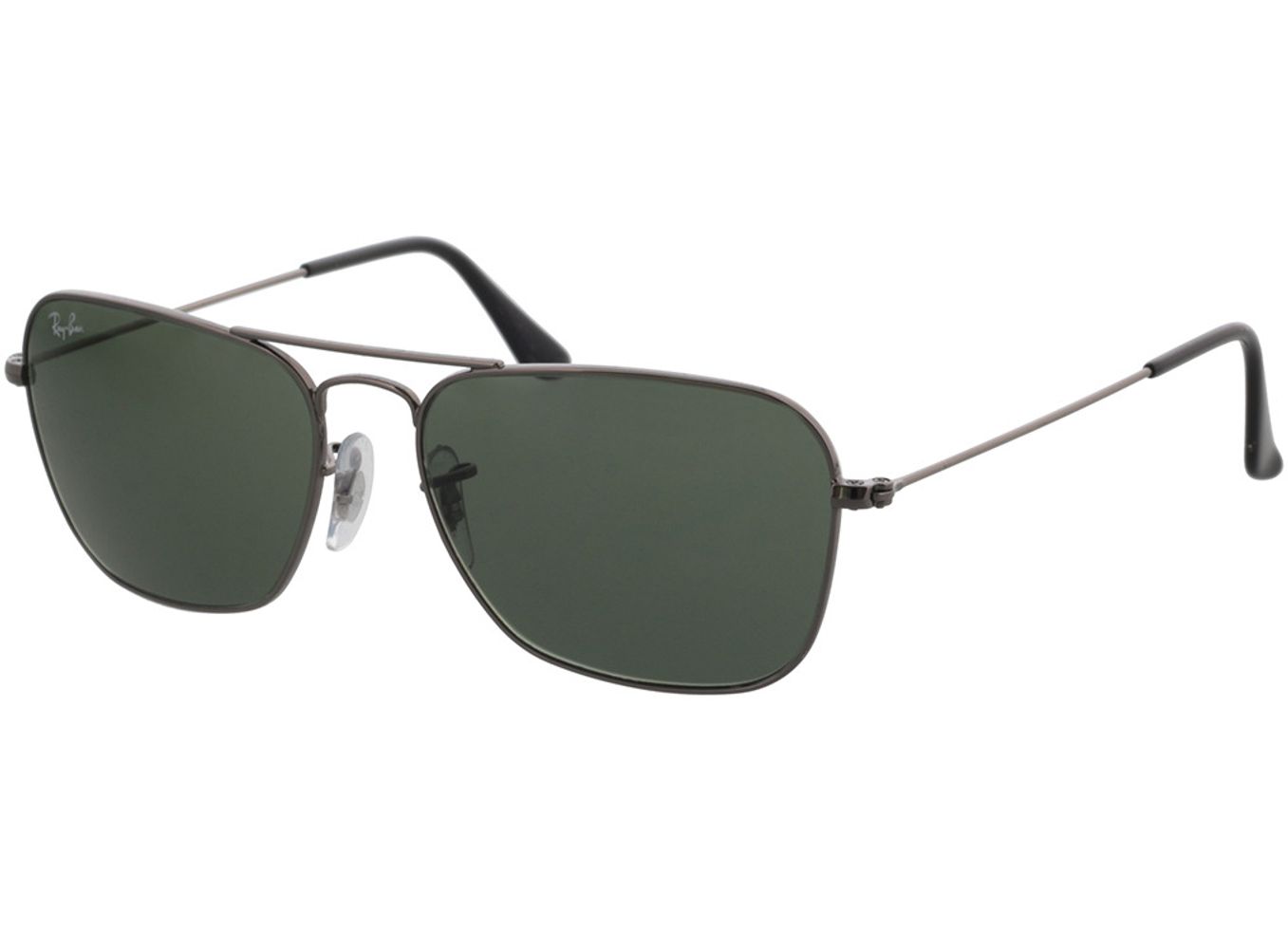 Ray-Ban Caravan RB3136 004 55-15 Sonnenbrille ohne Sehstärke, Damen/Herren, Vollrand, Pilot