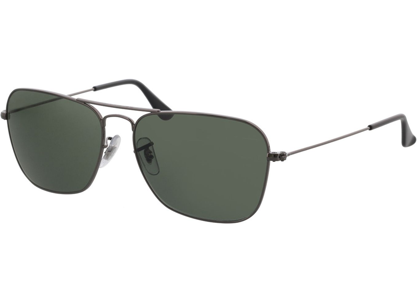 Ray-Ban Caravan RB3136 004 58-15 Sonnenbrille ohne Sehstärke, Damen/Herren, Vollrand, Pilot